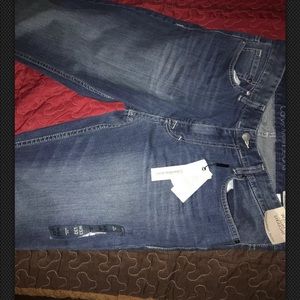Calvin Klein NEW Blue Mens Slim Straight Jeans